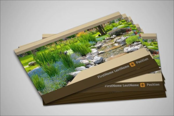 Landscaping Business Card Templates – 13+ PSD Ai, Word, InDesign Free & Premium Format Downloads